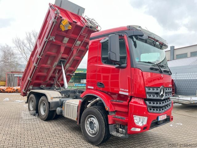 Dreiseitenkipper LKW MERCEDES-BENZ Arocs  2648 6x4 Dautel Bordmatik Retarder