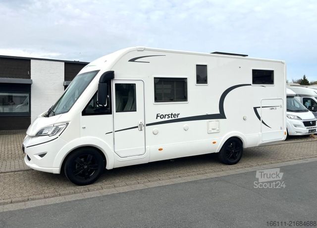 Entegre karavan FORSTER I 699 EB - Hub/Einzelbetten - Klima - Solar -