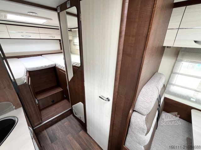 Entegre karavan FORSTER I 699 EB - Hub/Einzelbetten - Klima - Solar -