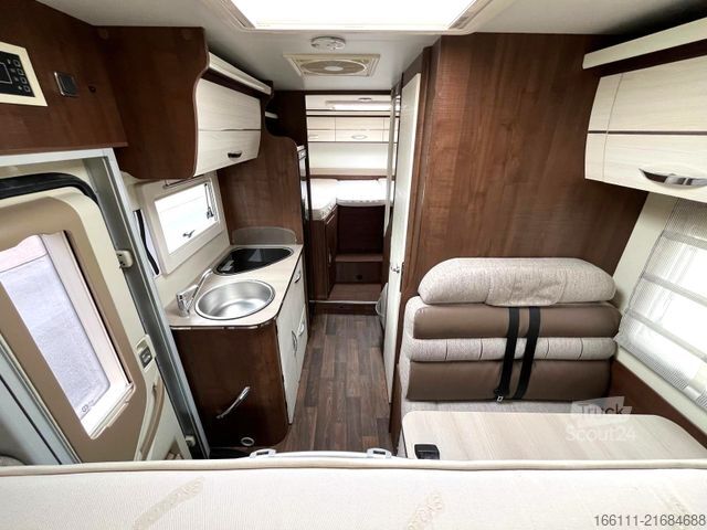 Entegre karavan FORSTER I 699 EB - Hub/Einzelbetten - Klima - Solar -