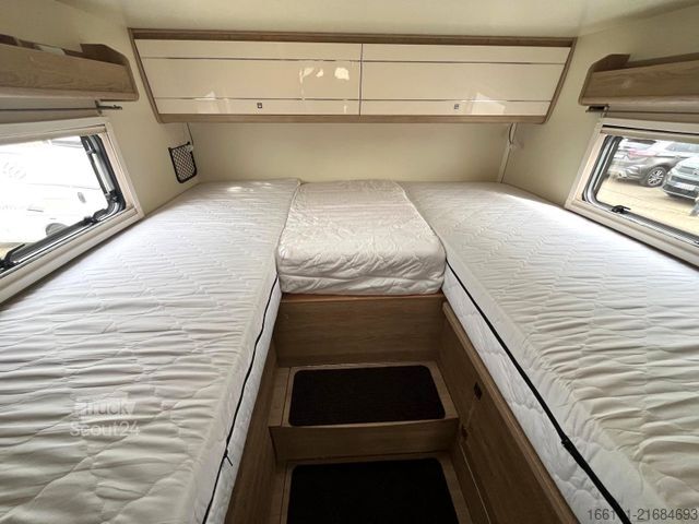 Półzintegrowany kamper BELA Easy Barbados - Einzelbetten -  - AHK