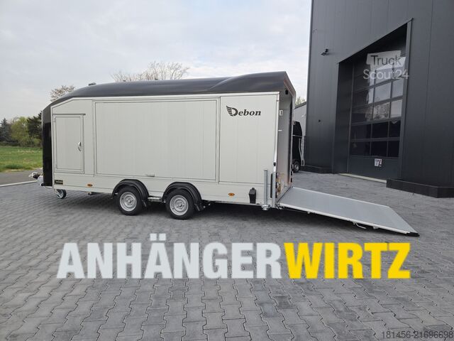 Autotransporter Anhänger Debon Roadster 1000pro Alu Heckrampe Pullman