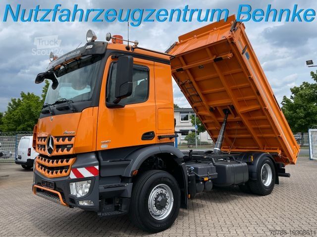 Tresidig tippbil MERCEDES-BENZ Arocs 1851 AK/ BL/ HAD/ AC/ Standhzg./ AHK 40t