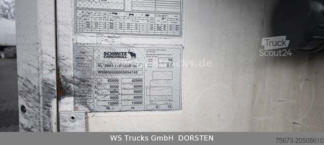 Semi-remorque frigorifique SCHMITZ CARGOBULL Kühlauflieger Rohrbahn Hooks | Vector 1850 MT