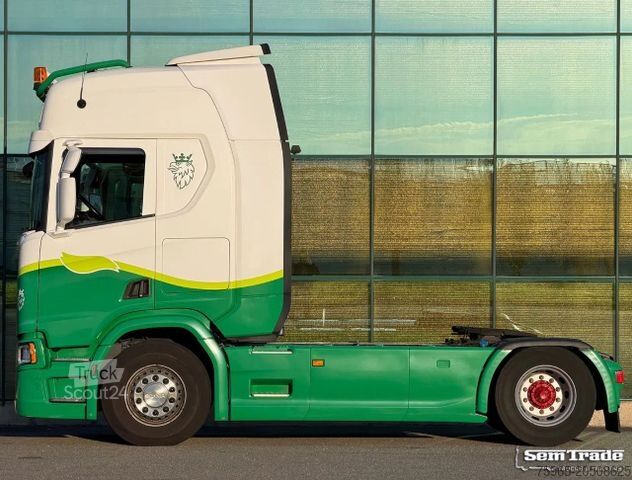 Standard trækkerunit SCANIA R410 RETARDER 2x TANKS 775.000 KM TOP CONDITION