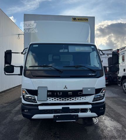 Transportador con plataforma y toldo FUSO Canter 7C18 Klima LBW 1.000 kg Euro6E