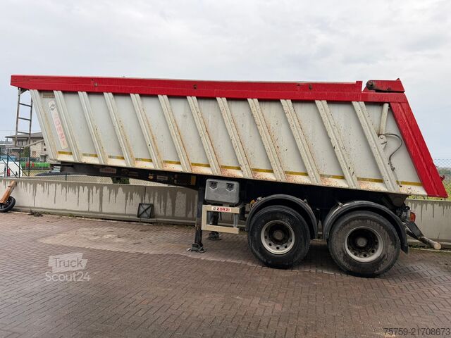 Kipp-Sattelauflieger Zorzi 47S Kipper 26cbm hydraul.Heckklappe