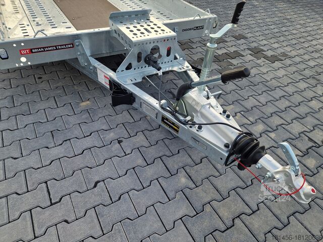 Aanhangwagen voor bouwmachines Brian James Trailers 543-3717-35-2 Auffahrklappe 3,5to