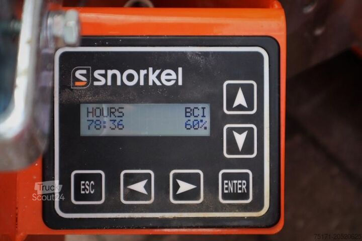 Žirklinis keltuvas Snorkel S4726E Valid Inspection, *Guarantee! ,Electric, 10