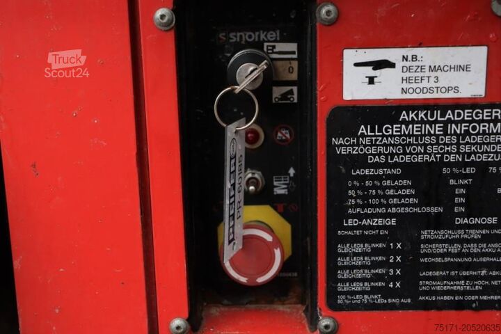 Sakselevator Snorkel SJ3219E Valid inspection, *Guarantee! Electric, 7,