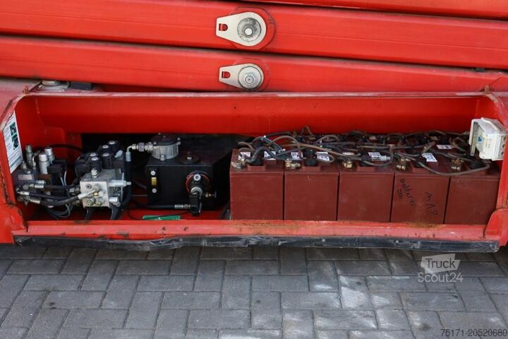 Ψαλίδι ανύψωσης PB LIFT S171-16E Electric, 17.3m Working Height, 400k