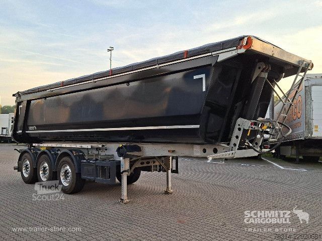 Tiptrailer Schmitz Cargobull Kipper Stahlrundmulde 33m³