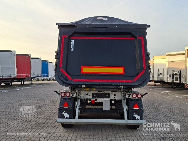 Tiptrailer Schmitz Cargobull Kipper Stahlrundmulde 33m³