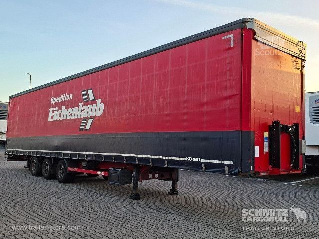 Åben sættevogn med presenning Kögel Curtainsider Mega