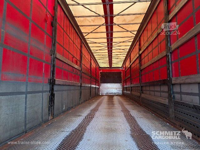 Åben sættevogn med presenning Kögel Curtainsider Mega