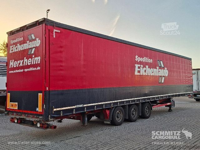 Åben sættevogn med presenning Kögel Curtainsider Mega