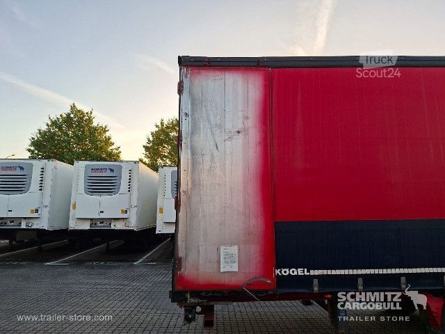 Åben sættevogn med presenning Kögel Curtainsider Mega