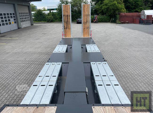 Tieflader-Sattelauflieger Faymonville MAX Trailer 3-A-Tele-Semi-Radmul.-Rampen