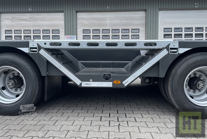 Semi-remorque surbaissée Faymonville MAX Trailer 3-A-Tele-Semi-Radmul.-Rampen