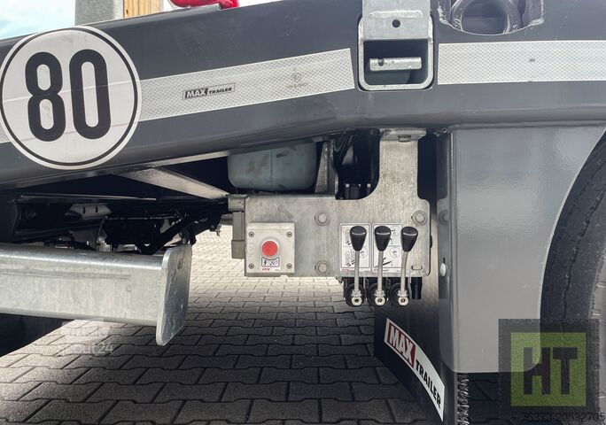 Dieplader oplegger Faymonville MAX Trailer 3-A-Tele-Semi-Radmul.-Rampen