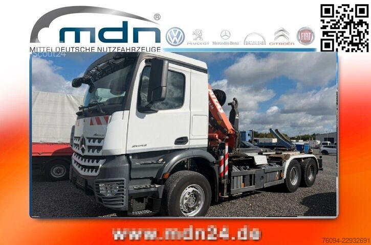 Саміоскид MERCEDES-BENZ Arocs 2642 6x4  KRAN Funk Abrollkipper