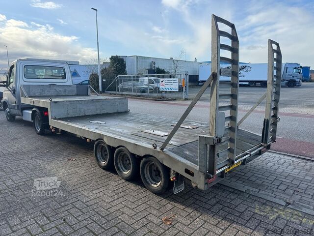 BE полуремаркета VELDHUIZEN P 27-3, BE Oplegger Semi , 6,5 Ton