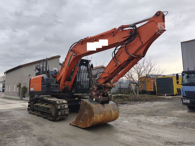 Pásový bagr Hitachi ZX160LC-6 Kettenbagger Schnellwechsler Tieflöffel
