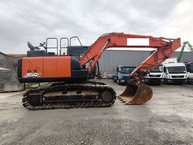 Pásový bagr Hitachi ZX160LC-6 Kettenbagger Schnellwechsler Tieflöffel