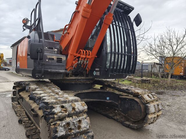 Pásový bagr Hitachi ZX160LC-6 Kettenbagger Schnellwechsler Tieflöffel