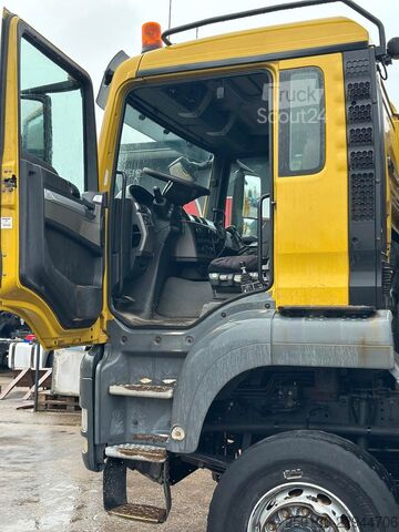 Tre-sidet tipbil MAN TGS 35.480 8x6BB Meiller Bordmatik