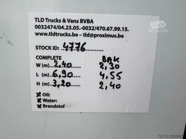 Раздвижной брезент Mercedes-Benz **611D-FRENCH ORIGIN**