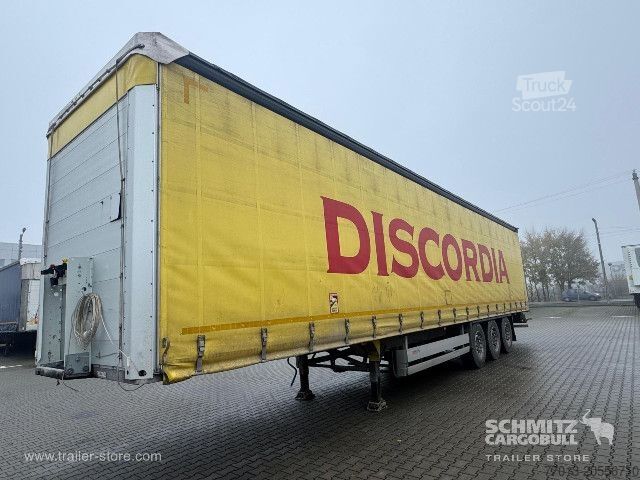 Öppen semitrailer med kapell Schmitz Cargobull Curtainsider Standard