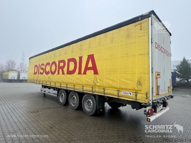 Öppen semitrailer med kapell Schmitz Cargobull Curtainsider Standard