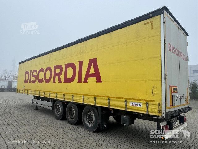 Öppen semitrailer med kapell Schmitz Cargobull Curtainsider Standard