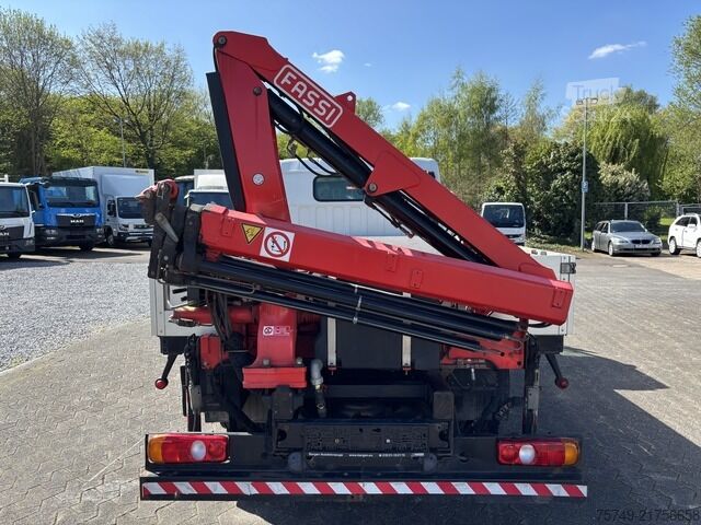 Pritschenwagen Fuso 3C13 Pritsche 2.85m Heckladekran 3xhydr. 1xmech.