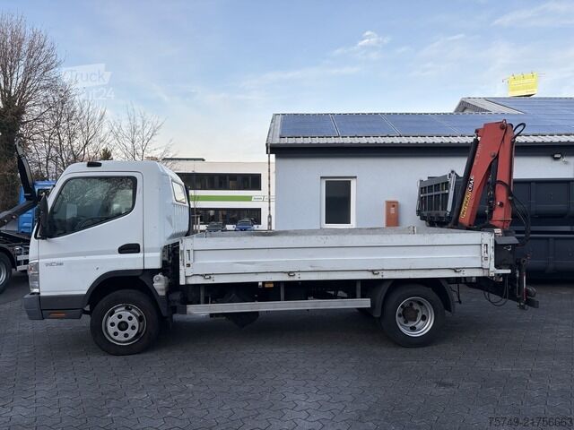 Φορτηγό pick-up Fuso FUSO 7C18 Canter Pritsche 3.55m Kran 2x hydr.