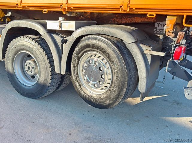 Macara montată pe camion SCANIA G 360 * KIPPER 4,60m * PALFINGER PK 11002/ 4x4