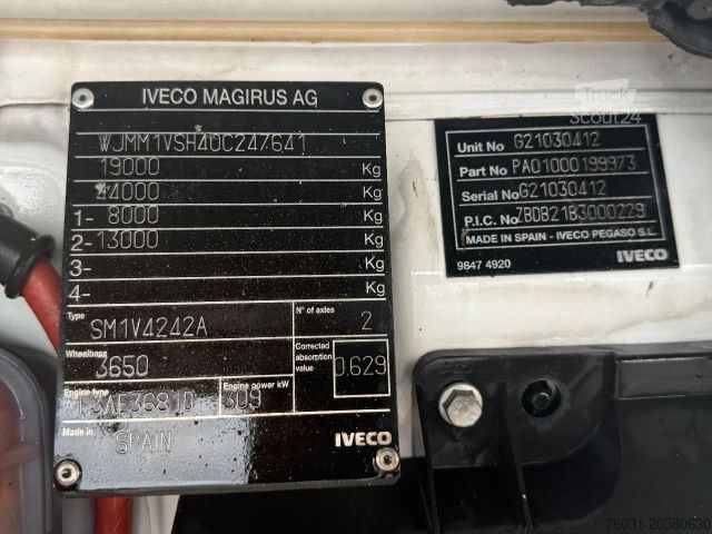 Tracteur routier standard IVECO Stralis 420 4X2 Tractor-unit Spring/Air Euro5