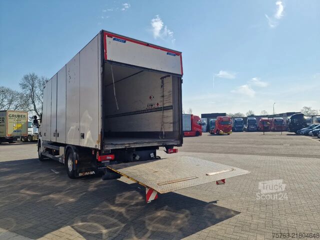 куфар Scania P280 4x2 - Box with sidedoors - Loadlift - Full...