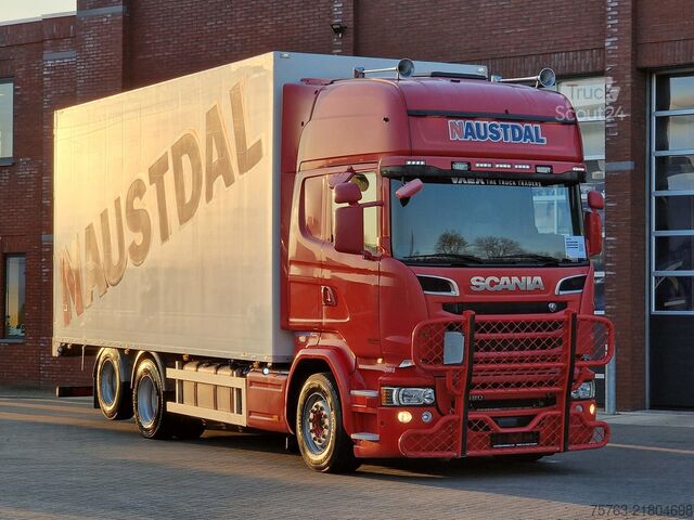 валіза Scania R580 V8 Topline 6x2 - Box with sidedoors - Reta...