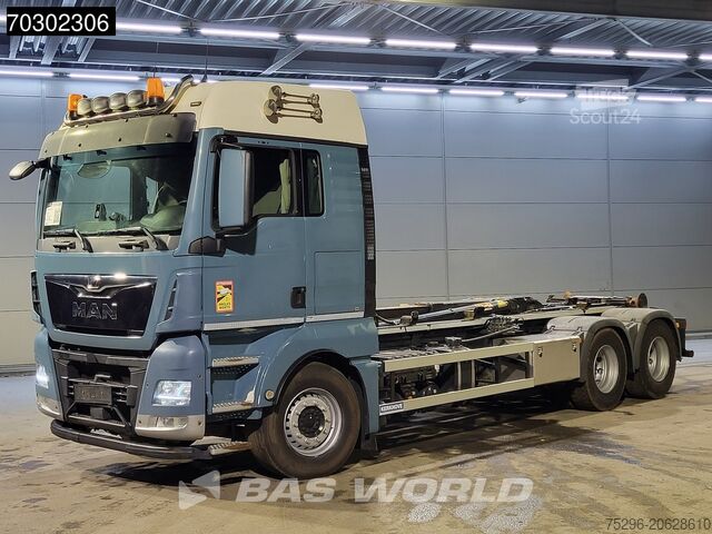 Sistema de brazo de gancho MAN TGX 28.460 TGX 6X2 20tons AJK containersystem A...