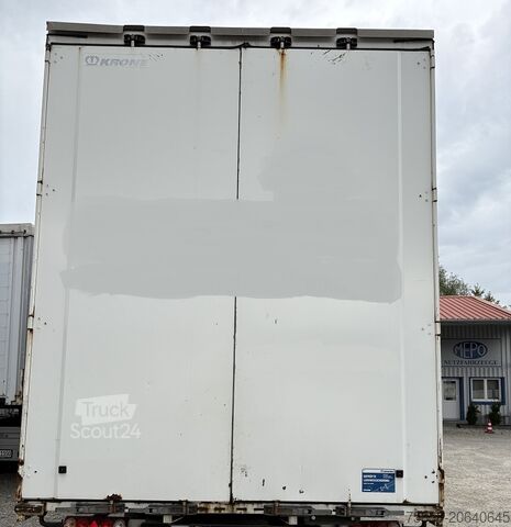 Csere karosszéria platformmal és ponyvával Krone Jumbo 7,82m 3m hoch Hubdach + Edscha