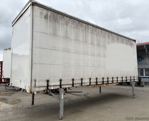 Zamenjajte karoserijo s platformo in ponjavo Krone Jumbo 3m Innenhöhe Hubdach Edscha