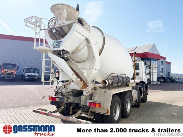 Mobile Betonmischanlage Iveco Trakker AD340T41B 8x4, Betonmischer Stetter ca.