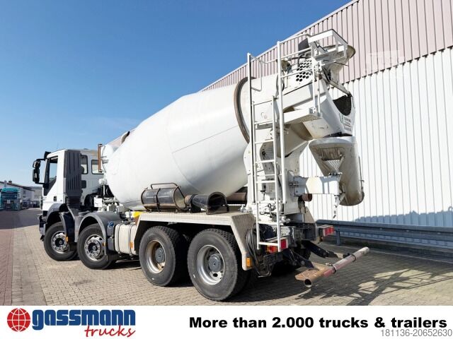 Mobile Betonmischanlage Iveco Trakker AD340T41B 8x4, Betonmischer Stetter ca.