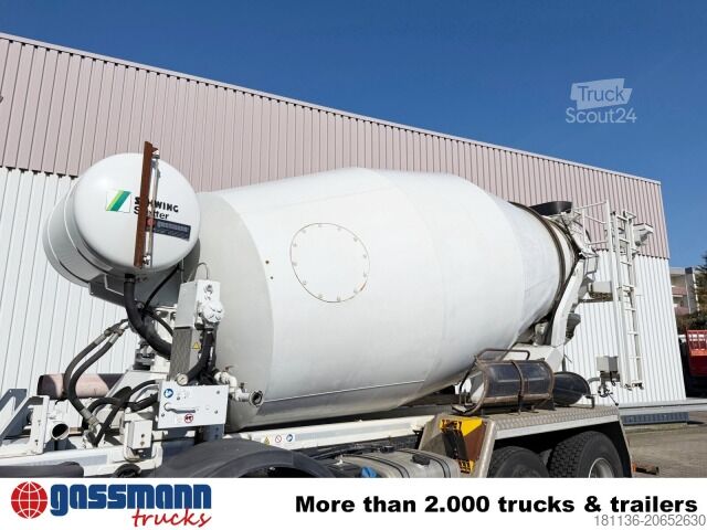 Mobile Betonmischanlage Iveco Trakker AD340T41B 8x4, Betonmischer Stetter ca.
