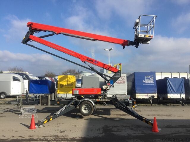 Specialaanhangwagens en andere voertuigen Paus Lift GT 18A Sonderanhänger Mietgerät