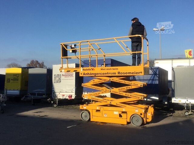 Specialaanhangwagens en andere voertuigen Haulotte Scherenbühne Compact 8 Sonderanhänger Mietgerät