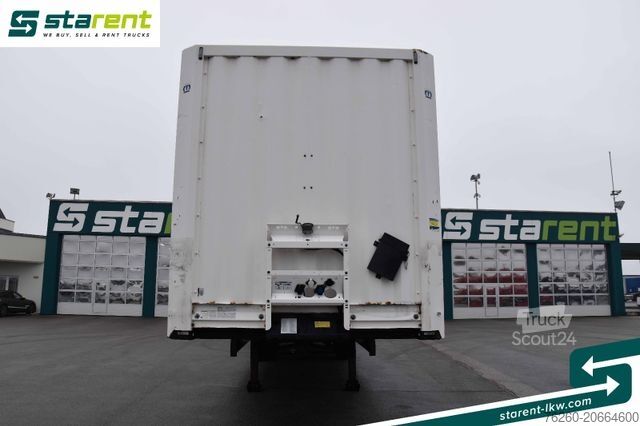 Kutu dorse KRONE Kleider-Trockenfrachtkoffer Wabco Liftachse BPW