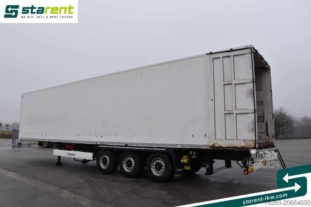 Kutu dorse KRONE Kleider-Trockenfrachtkoffer Wabco Liftachse BPW